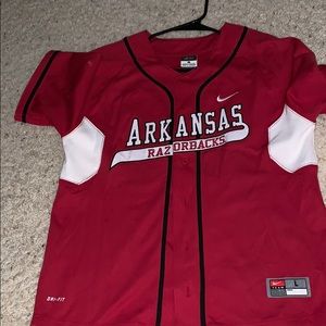 Arkansas Razorback Baseball Jersey